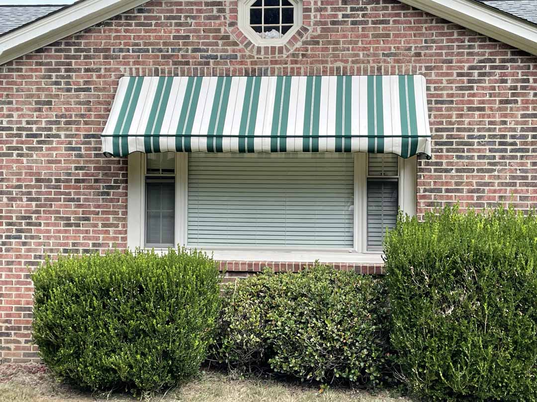 Retractable awning installation Charlotte NC