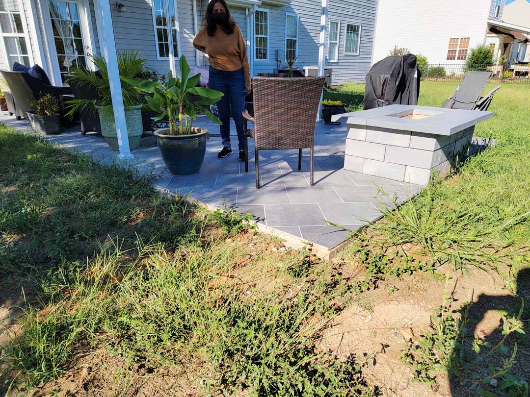 Patio paver installation Charlotte NC